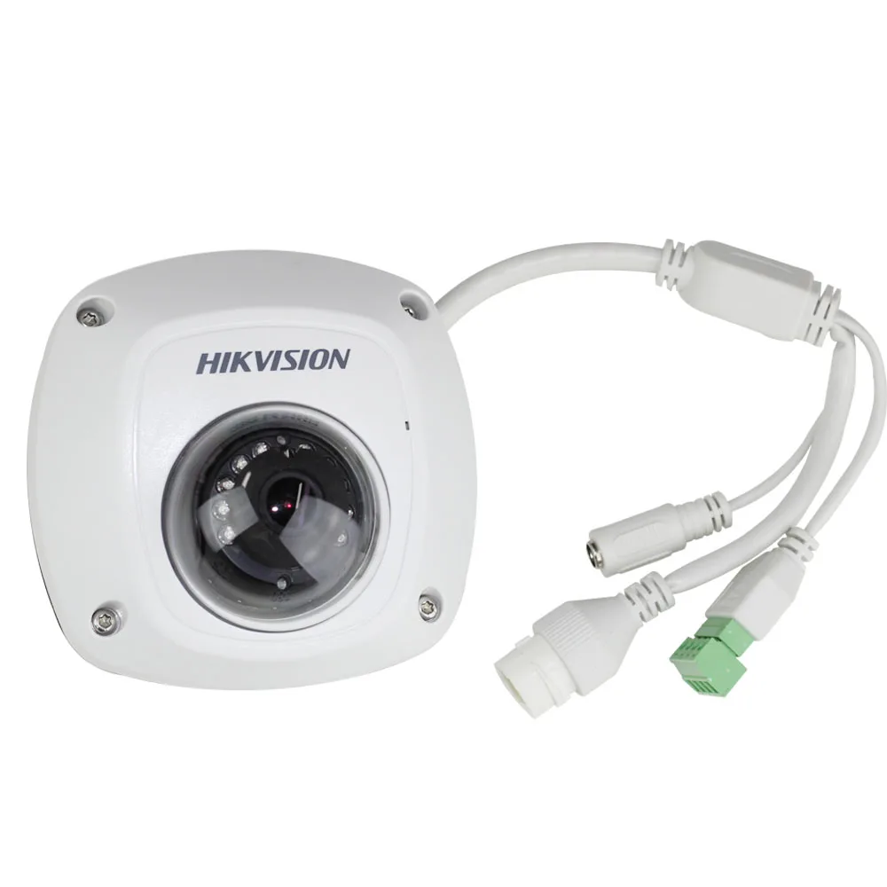 HIKVISION CCTV IP камера DS-2CD2542FWD-IS 4 МП Мини купольная камера Встроенный слот для sd-карты Внутренняя/наружная PoE ip-камера