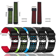 BANGWEI смарт-ремешок 22 мм браслет водонепроницаемый силиконовый браслет с черный синий красный серый зеленый для BW0040 BW0051 BW0060