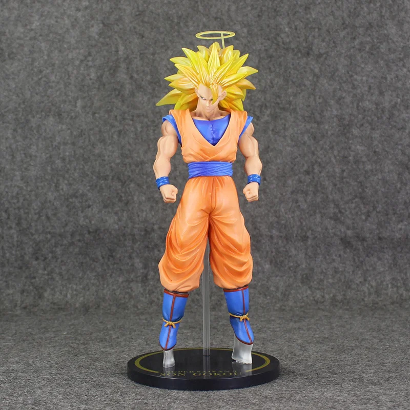 12 &quot30 см Супер Saiyan рисунок Dragon Ball Гоку ПВХ Azione Brinquedos Spedizione Gratuita|Игровые фигурки и