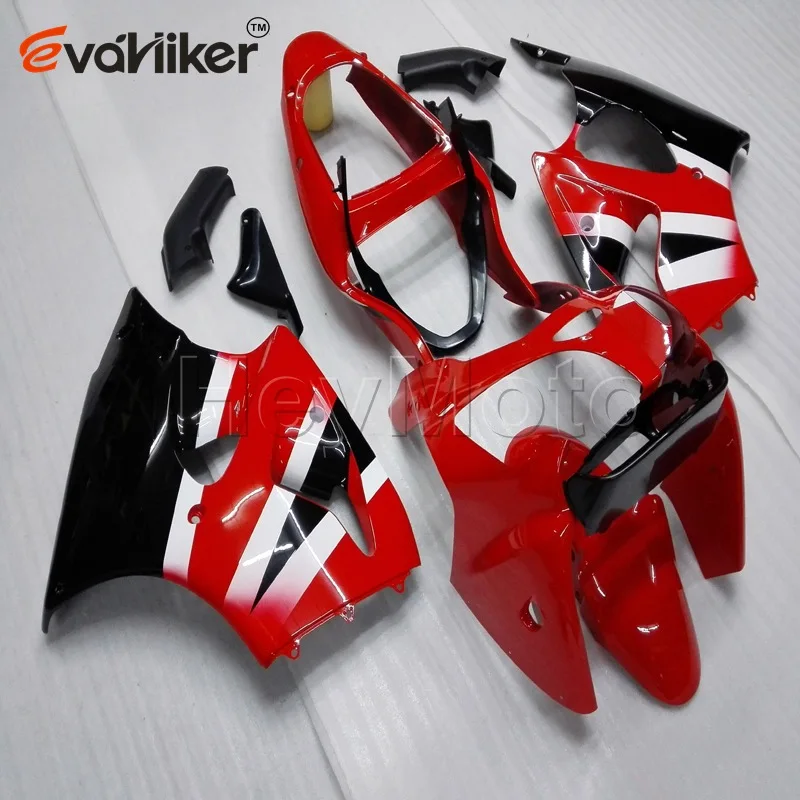 

Motorcycle Fairings hull for ZX6R 2007 2008 red black ZX-6R 07 08 ABS plastic panels kit H3