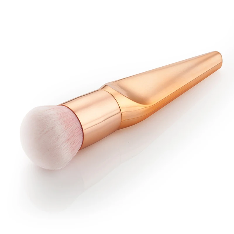 

1Pcs MicroJoy Fish Tail Shape Makeup Brush Powder Foundation Blush Loose brush for BB Cream 3 Colors Handle Cosmetic Tools