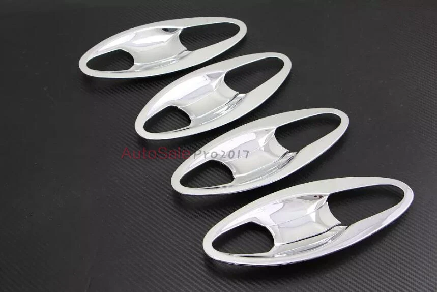 For Honda City 2014 2015 2016 ABS Chrome plastic Side Door Handle Bowl
