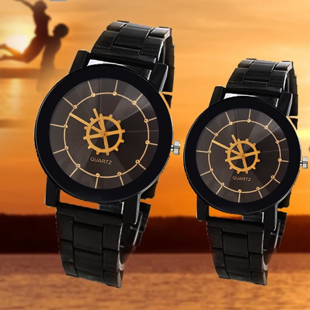 high-quality 2018 new lover's watch fashion gift table men women Watches black M high-quality 2018 new lover's watch fashion gift table men women Watches black M