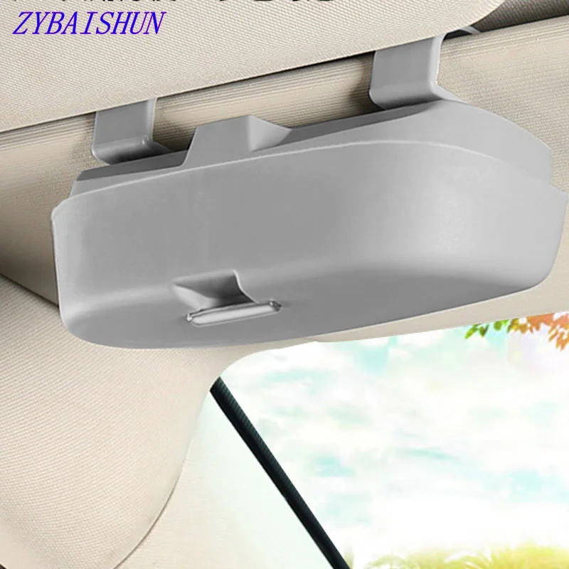 ABS Car Eyewear Cases Car Sunshade Solar Holder Accessories for Land