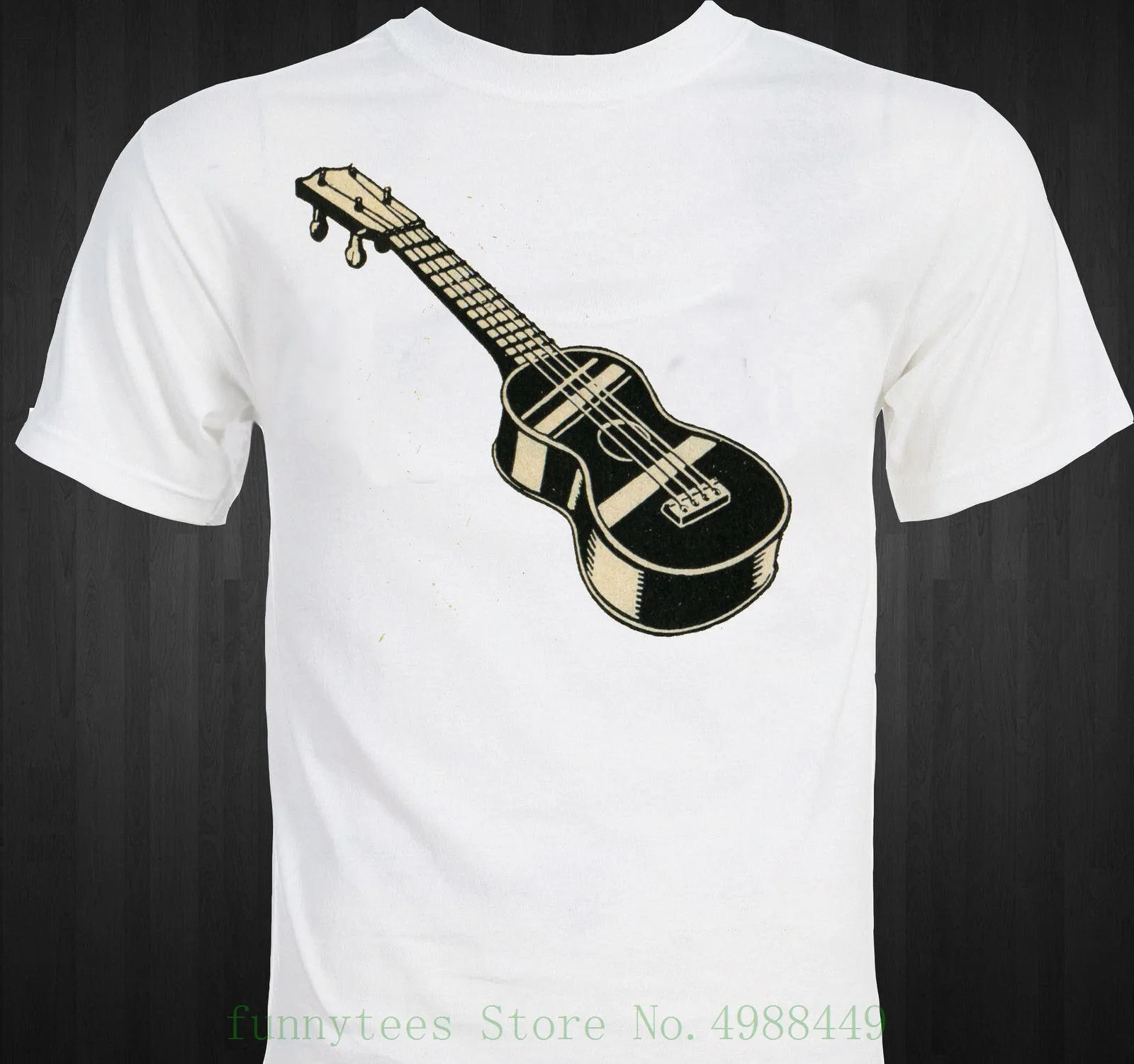 

Ukulele ! - Hawaian Instrument - Cute Unique Guitar Hawaii T Shirt Short Sleeve Tshirt Fashion