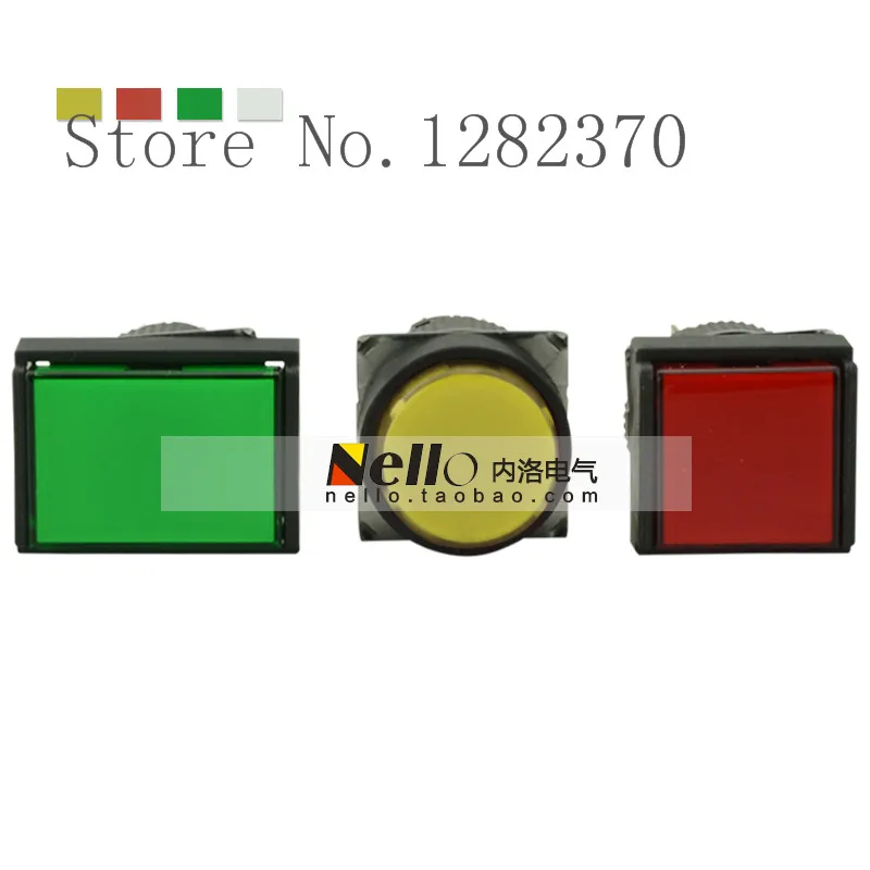 

[ZOB] Original authentic original indicator 16MM round / square / rectangular XB6EA / C / D * BF LED 24V --10pcs/lot
