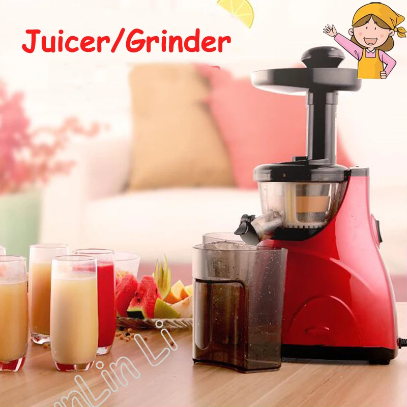 Automatic Juicer Electric Fruit Juice Machine Portable Blender Stainless Steel Cold Press Extractor Squeezer Home use Mixer