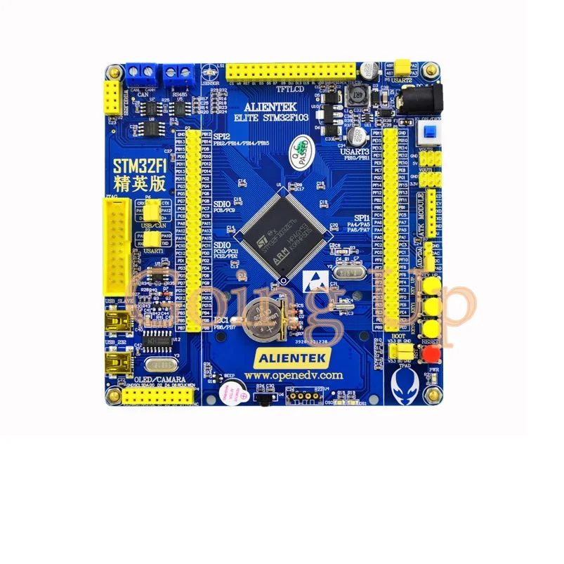 STM32F103ZET6 разработка платы установить сильнее чем ARM7 STM8 51 микрокомпьютер с одним