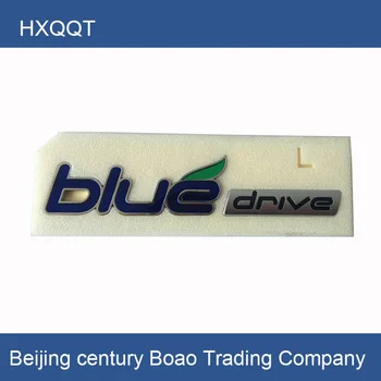 

Authent ForHyundai Sonata YF Hybrid blue car logo For IX25 ACCENT SOLARIS TUCSON Car Rear Trunk Blue Drive Emblem Badge Styling