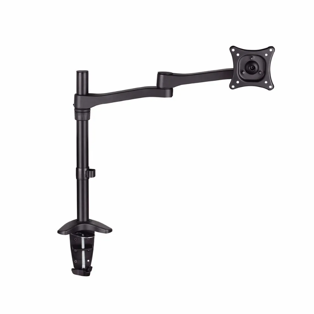 

Suptek Single Adjustable LCD LED Monitor Desk Mount Stand for 1 Screen up to 27'' Fully Adjustable MD1021