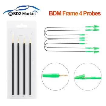 

BDM Frame 4 Probes With Connect Cable Chip Tuning Tool For Ktag K-Tag Kess V2 Fgtech BDM100 ECU Programming Programmer 4pcs
