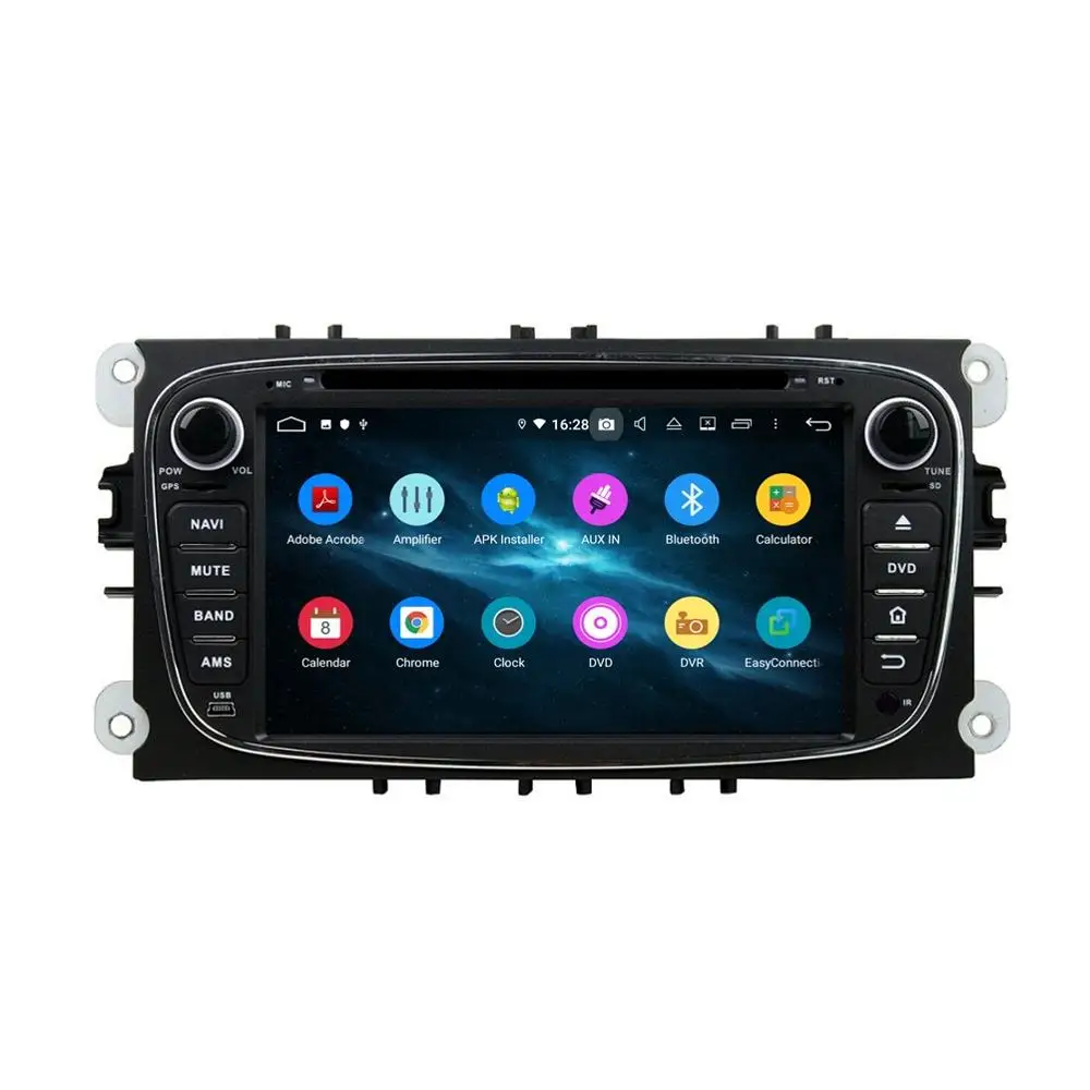 Clearance 4GB RAM Octa Core 7" Android 9.0 Car Radio DVD Player for Ford Focus 2008 2009 2010 GPS WIFI Bluetooth 4.2 USB Mirror-link 2 Clearance 4GB RAM Octa Core 7" Android 9.0 Car Radio DVD Player for Ford Focus 2008 2009 2010 GPS WIFI Bluetooth 4.2 USB Mirror-link 2