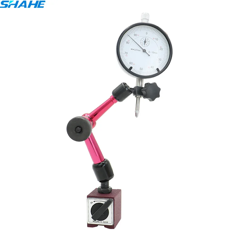 

2 in 1 Magnetic force 30kg Mini Universal Flexible Magnetic Base Holder Stand with dial Indicator Tools