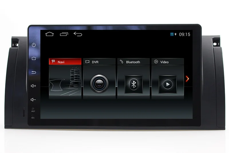 Perfect 9" Screen Android 7.1 Car Radio for BMW E39 E53 X5 with Mirror Link No DVD iNAND 16G auto multimedia Stereo Navi BT wifi map 1