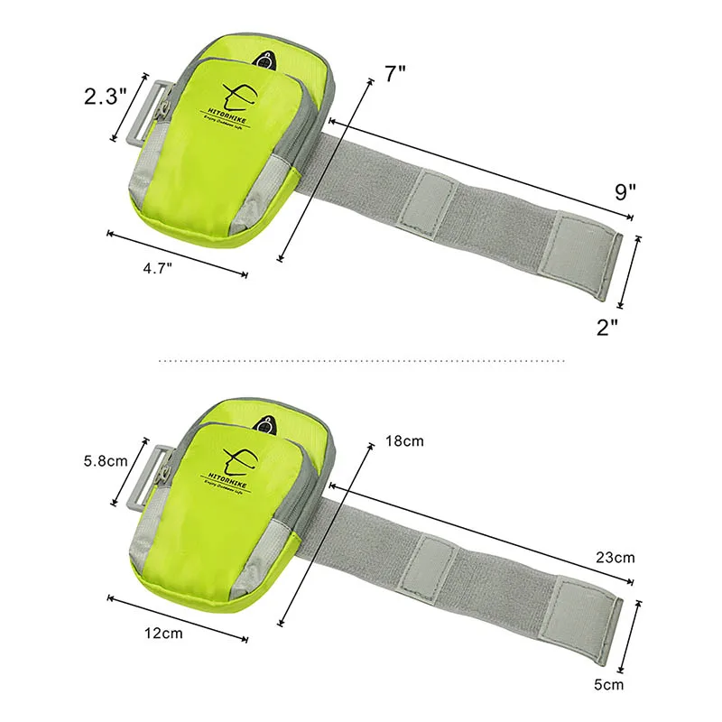 1 шт. 5,5 дюймов Беговая спортивная сумка для телефона спортивная сумка для запястья сумка для рук, наружная водостойкая Нейлоновая Сумка для кемпинга