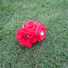 Свадебная бутоньерка брошь с искусственным цветком ручной работы свадебная бутоньерка жениха подружки невесты жениха цветы бутоньерка z04