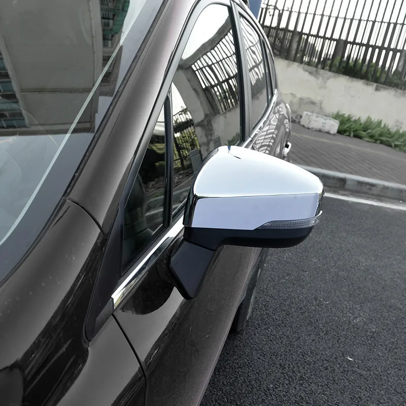 fits Subaru Forester SK 2019 ABS Chrome Rearview Mirror Side Cover Molding Trim
