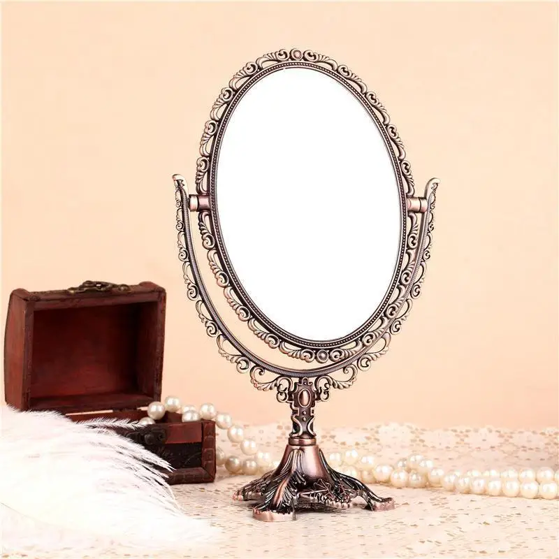 Idílico europeu Princesa linda retro bronze Metal