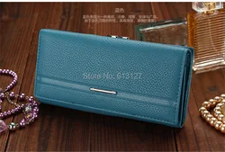 

2015 New Fashion Women Wallets Long Design Purse PU Leather Handbags Card Holder Carteira Feminina WLP-890-2