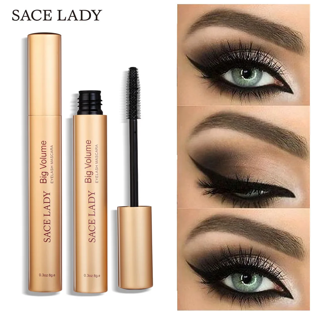 Тушь для ресниц SACE LADY тушь завивки толстая черные ресницы глаз профессиональный