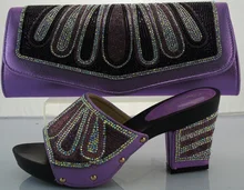 Frauen Pumpen Italienischen Schuh-Und Taschensatz Afrikanische Hochzeit Schuh Und passende Tasche Sets Frauen Schuh Und Tasche Für Partei ME2213