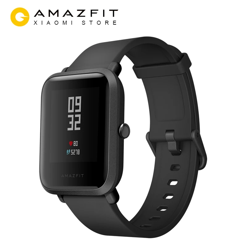 

Original Amazfit Huami Amazfit Bip Smart Watch Smartwatch Bluetooth 4.0 GPS Heart Rate 45 Days Battery IP68 - Global Version