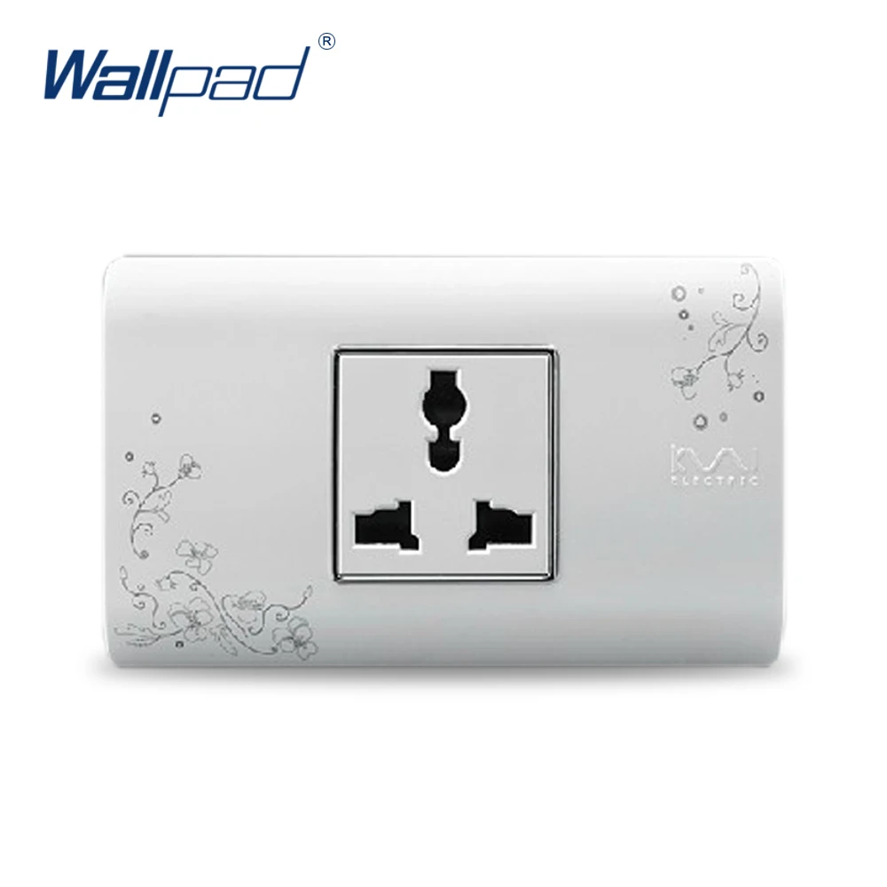 2019 горячая Распродажа 3 контактная многофункциональная розетка Wallpad роскошный