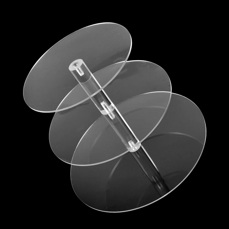 3-7 Ярусов Прозрачный Акриловый Торт Стенд набор круглый держатель Подставка для кексов Свадьба День Рождения Вечеринка Кубок торт дисплей подставки украшения инструменты