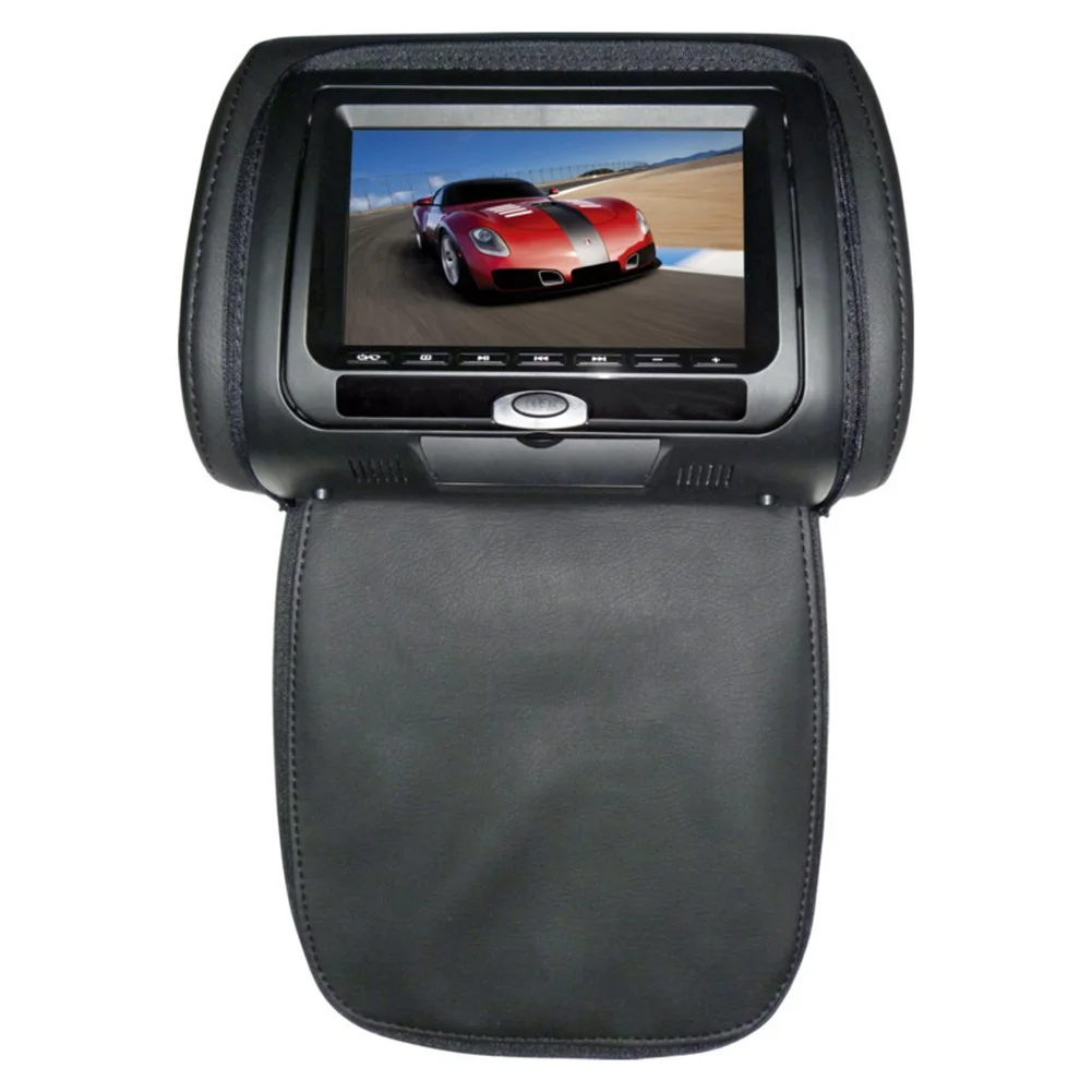 Универсальный автомобильный подголовник для сумок DVD монитор HD дисплей MP5 USB ЖК-экран Автомобильная Подушка подголовник монитор Автомобильные аксессуары