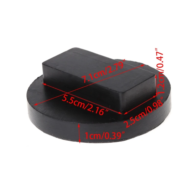 Black Car Rubber Jack Pads Tool Jacking Pad Adapter For BMW Mini R50/52/53/55