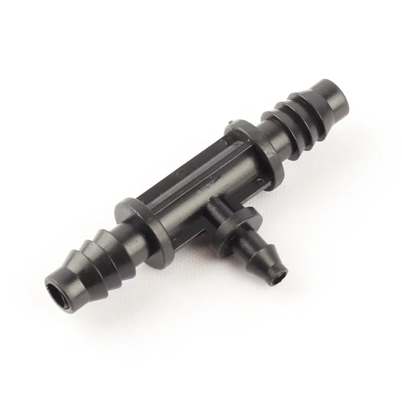 100 Pcs 8 11mm Or 9 12mm To 4 7mm Hose Barbed Reducer Tee Connector