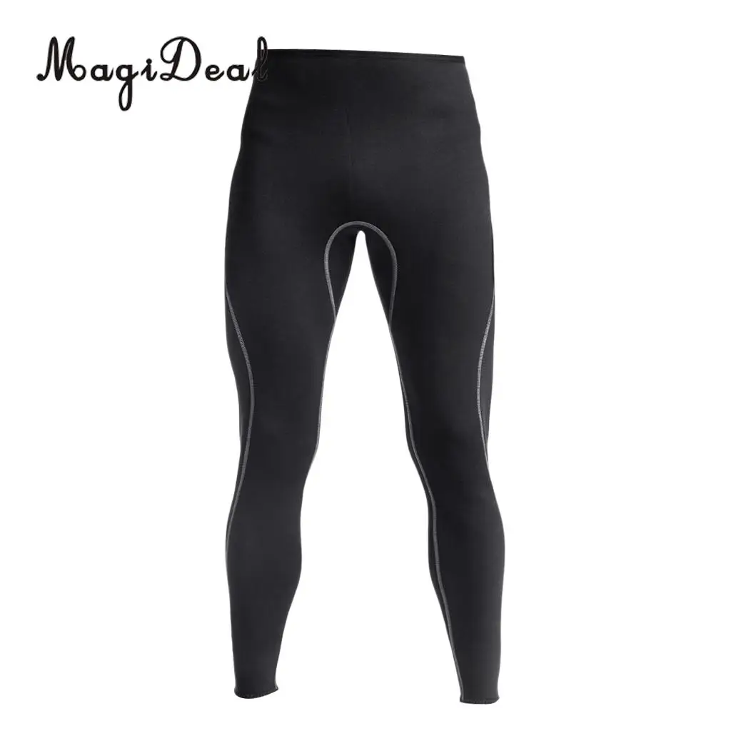 MagiDeal Soft Men Wetsuit Pants 3mm Neoprene Warm Scuba Snorkel Surfing Diving Trouser XL/L/M/S for Swimming Snorkeling Surfing