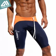 Спортивные мужские спортивные обтягивающие шорты для фитнеса, мужские шорты для спортзала, мужские шорты для тренировок, обтягивающие шорты для бега, йоги, мужские байкерские шорты AM12