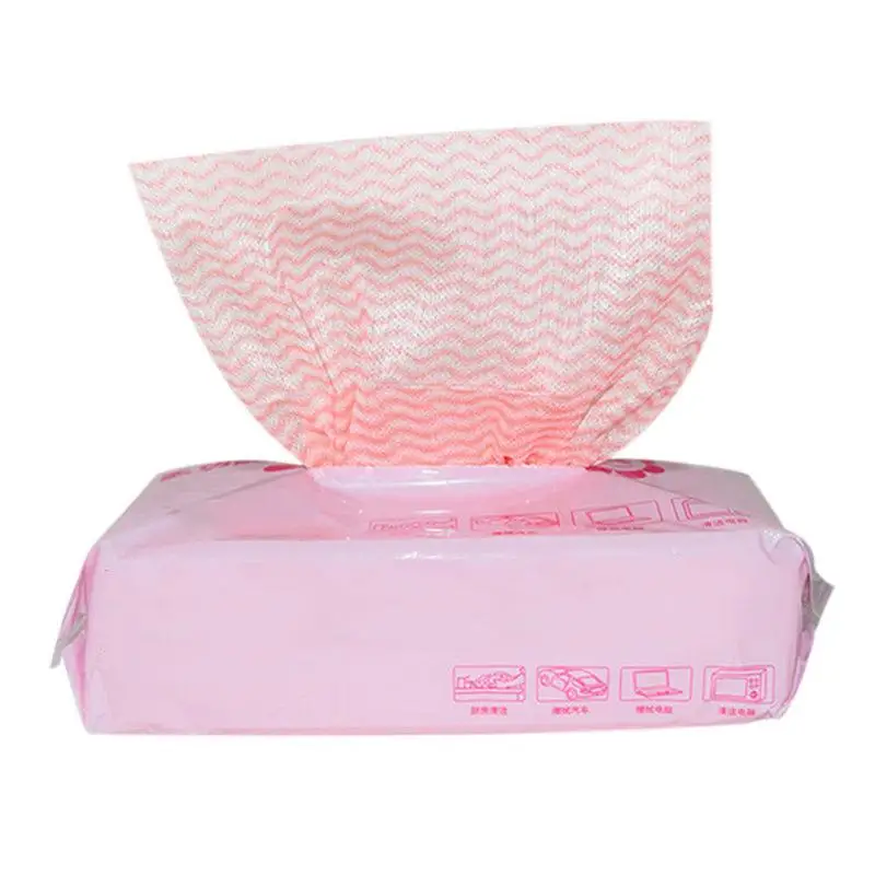 80pcs//bag Jetable Non-Tissé Cuisine Laver Nettoyage Serviette Dish Cloth