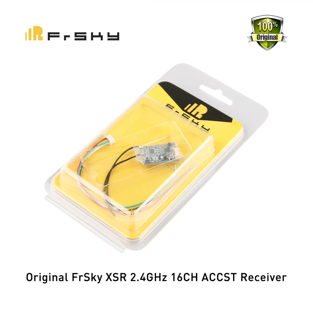 

Weyland Original FrSky XSR 2.4GHz 16CH ACCST Receiver w/ S-Bus & CPPM Particular for Mini Multicopter, QAV, FPV Model