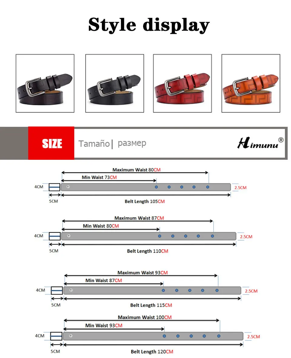 [HIMUNU] новейший клетчатый женский эластичный пояс с пряжкой, ремень для платья, повседневный ремень из воловьей кожи, женский ремень Cinturones Para Mujer Pasek Damski