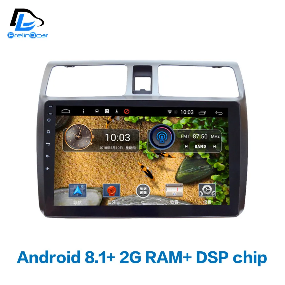 4G LTE wifi Android 8 1 Автомобильный gps мультимедийный видео радио плеер в тире для Suzuki Swfit