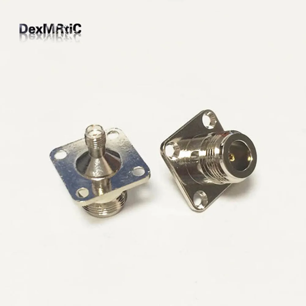 N-SMA big  4-hole panel mount