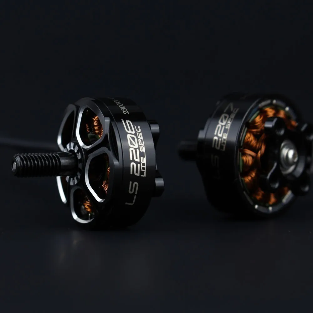 Официальный Emax LS2206 бесщеточный мотор1700kv 1600KV 3 ~ 5S для RC FPV гоночный Дрон