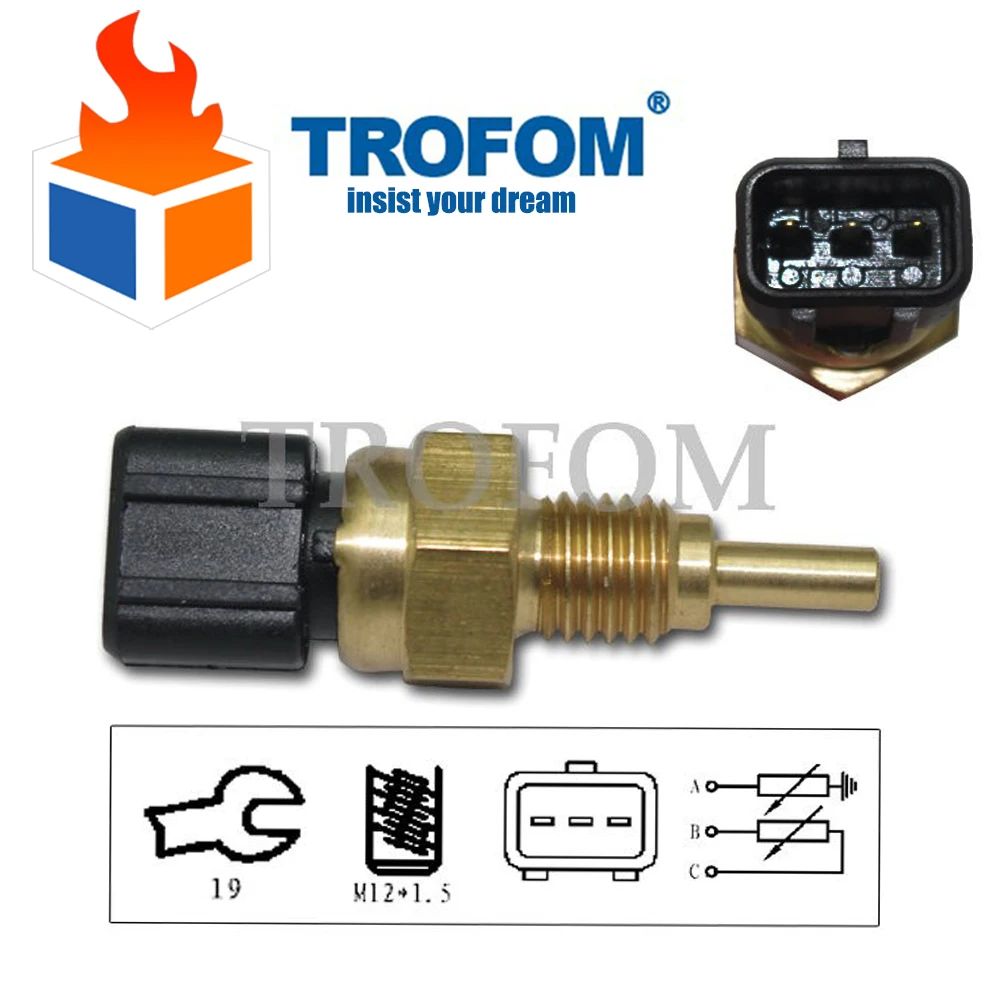 

COOLANT Water Temperature Sensor For KIA RIO BONGO CARNIVAL K2900 SEDONA SHUMA CHERY 1.3 1.5 1.6 1.8 2.5 2.9 0K50F18840 WT5126