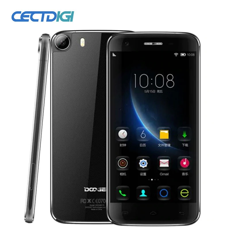 DOOGEE F3 PRO 4g смартфон Android 5 0 дюймов 2.5D Gorilla glass экран MTK6753 Восьмиядерный 5.0MP + 13.0MP