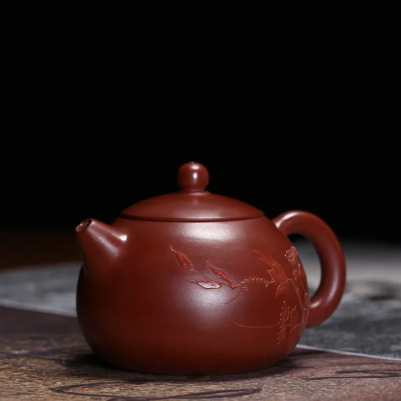 Чайник из исинской глины маленькой емкости Dahongpao Xi Shi Китайский кунг фу чайный