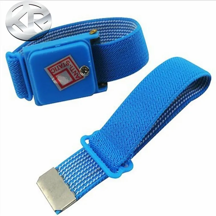 

Adjustable Anti Static Wrist Band Strap Hand With Grounding Wire Anti Static Bracelet Electrostatic ESD Discharge Cable