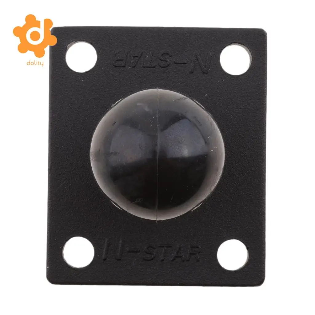 Motorcycle Brake Clutch Reservoir Cover Base Mount GPS with 1 inch Ball