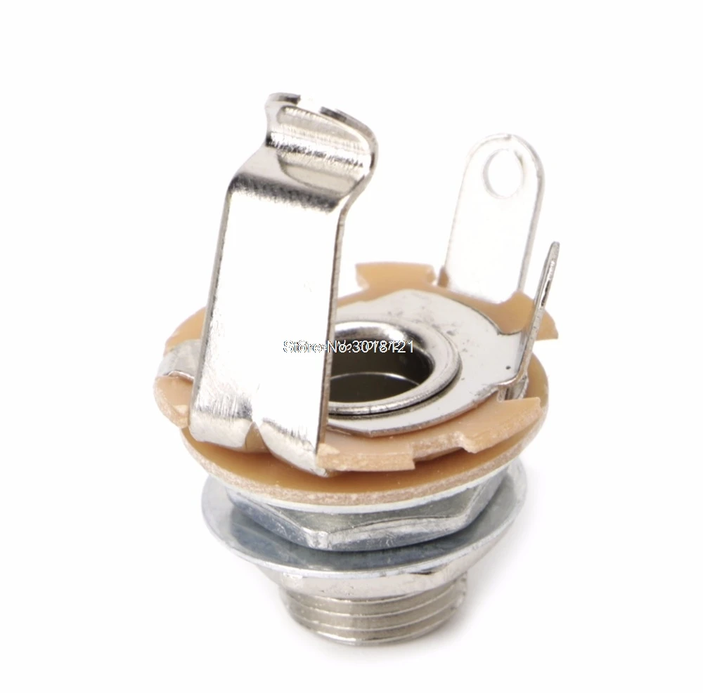 

WholesaleNew 1/4" Mono Female Input Jack Socket Plug For Electric Guitar Bass