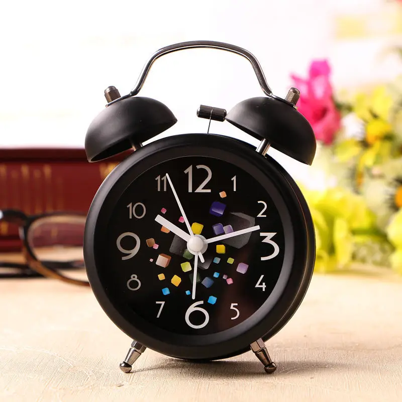 TUDA Free Shipping 3 inch Modern Creative Small Alarm Clock Fashion