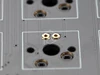 xd75re xd75 Gold-Plated hot swap socket for 3mm leds 234 leds Custom Mechanical Keyboard 75 keys  gh60 kle planck hot-swappable ► Photo 2/4