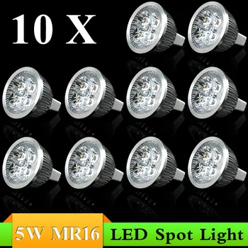 買取 10ピース/ロット、ledスポットライト照明mr16 5ワットledスポットライトランプクールホワイト/ウォームホワイト12ボルト送料無料
