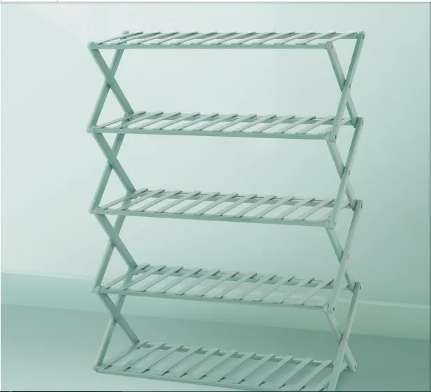 Multi-layer Shoe Rack Shoe Shelf Household Rack Storage Rack Folding Storage Shoe Rack Bamboo