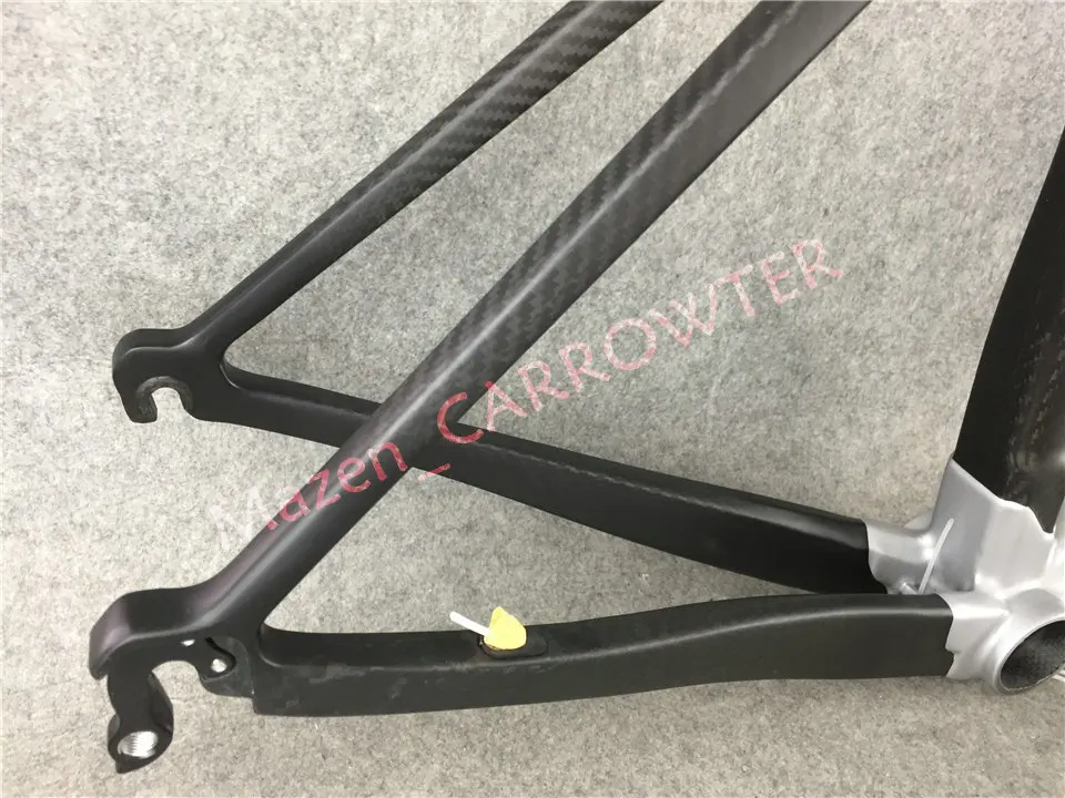 T1000 3K все матовые серебристо черные Colnago C60 карбоновые дорожные рамы для